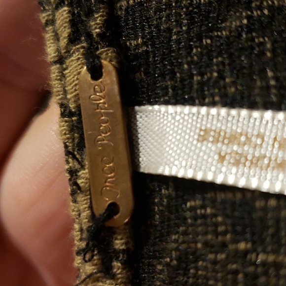 Free people keyhole shoulder open back long sleeve brocade style dress - Picture 5 of 7